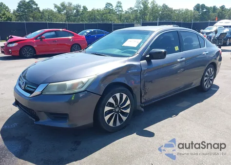 2015 Honda Accord Hybrid z USA, uszkodzony, nr VIN 1HGCR6F31FA001184